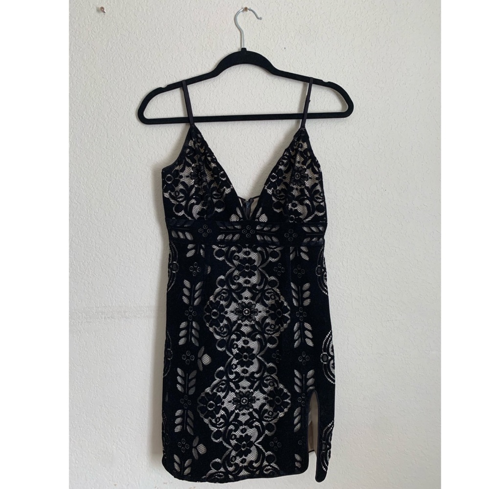 Saylor Black Mini Dress